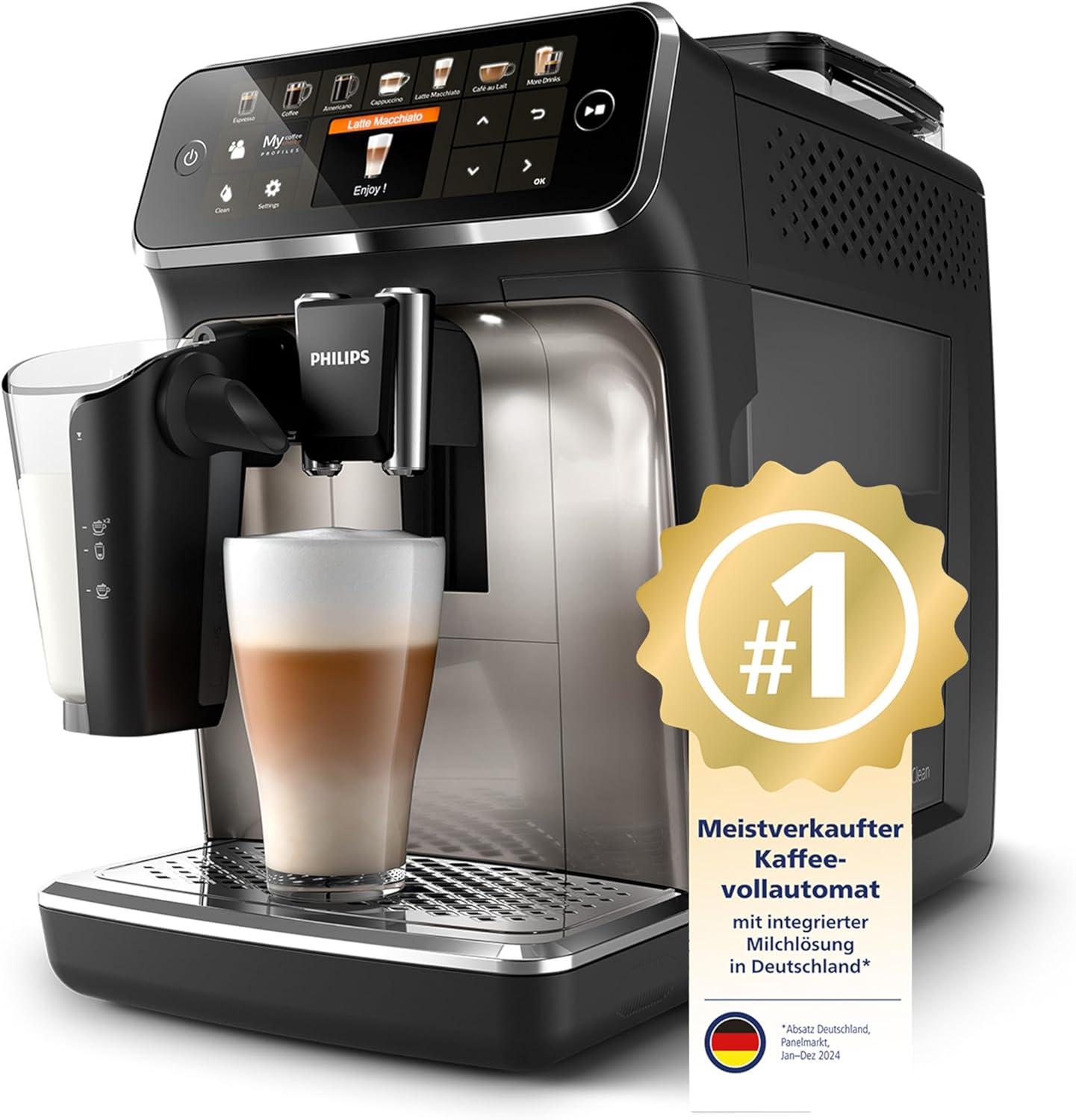 #1 best-selling fully automatic espresso machine in Germany